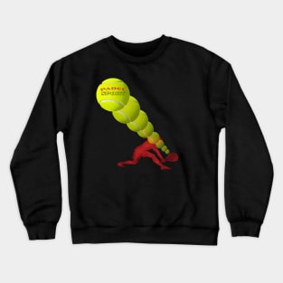 Padel sport 7 red Crewneck Sweatshirt